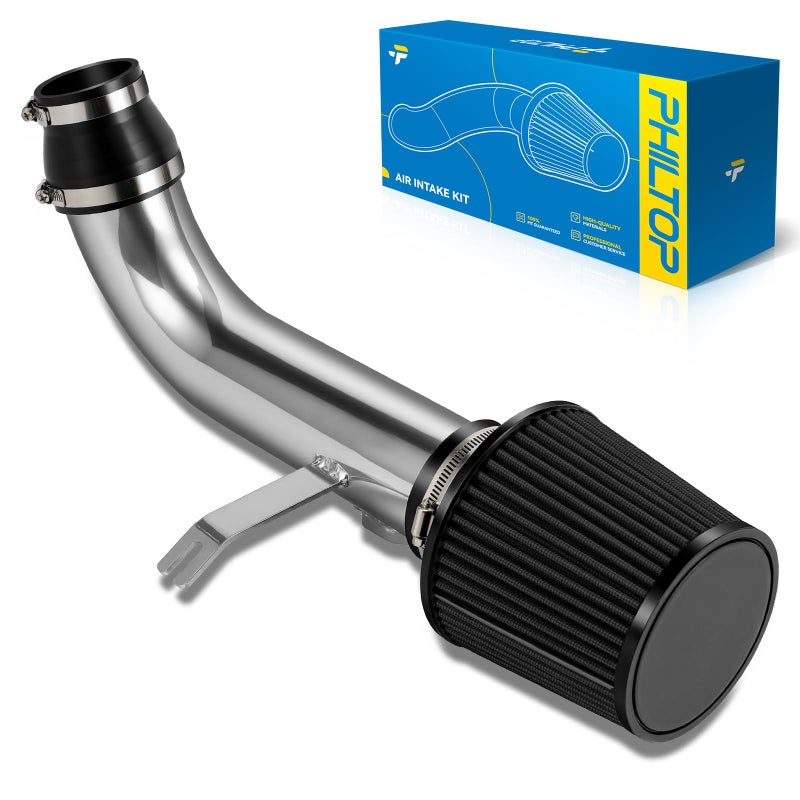 PHILTOP 3 Cold Air Intake Kit System Compatible with Nissan Altima 2013 2014 2015 2016 2017 2018 25L L4 High Performance Black